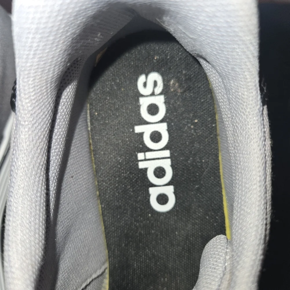 Adidas Gray and Black Sneakers Unisex M8.5/ W 10.5
